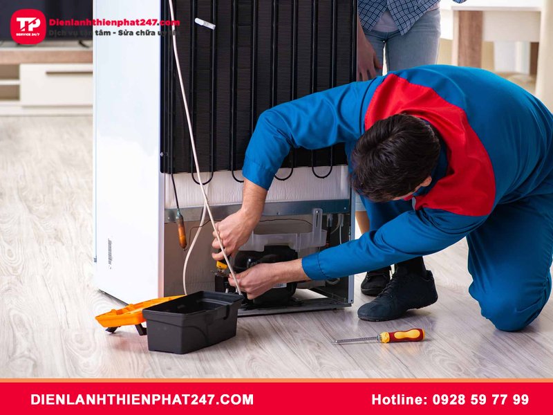 Bảo hành tủ lạnh Sharp tại nhà