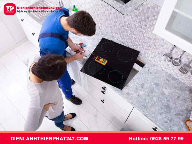 Sửa bếp từ Cata tại nhà Hà Nội