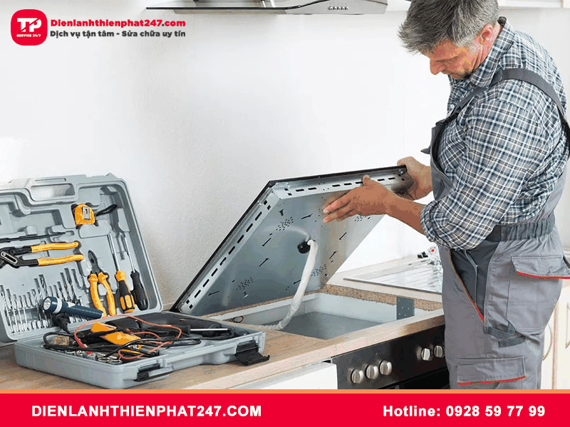 Sửa bếp từ Hafele tại nhà Hà Nội