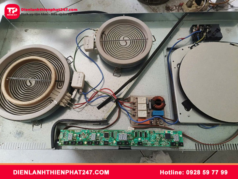 Sửa bếp từ tại quận Long Biên