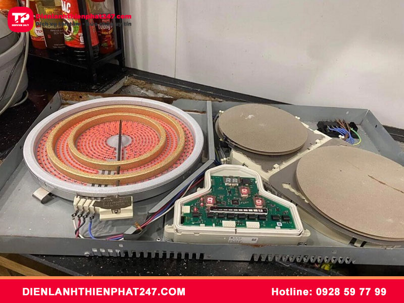 Sửa bếp từ tại quận Long Biên