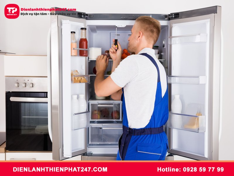 Sửa chữa tủ lạnh Sanyo tại nhà
