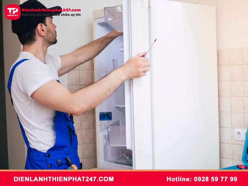 Sửa chữa tủ lạnh Sanyo tại nhà
