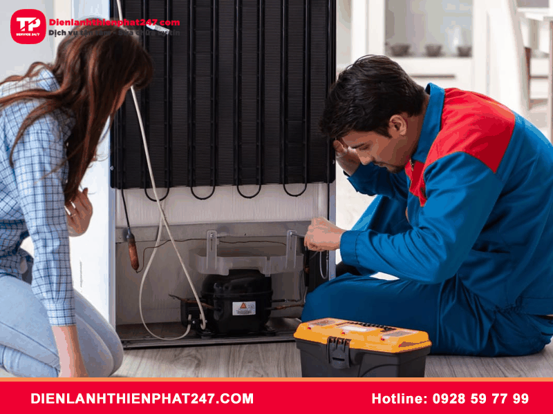 Sửa tủ lạnh tại nhà Hải Phòng