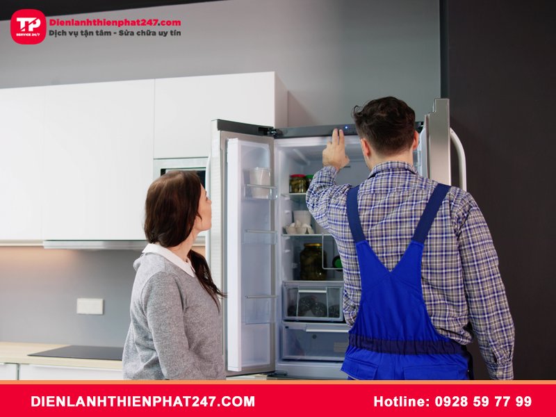 Sửa tủ lạnh tại nhà quận Hoàng Mai Hà Nội